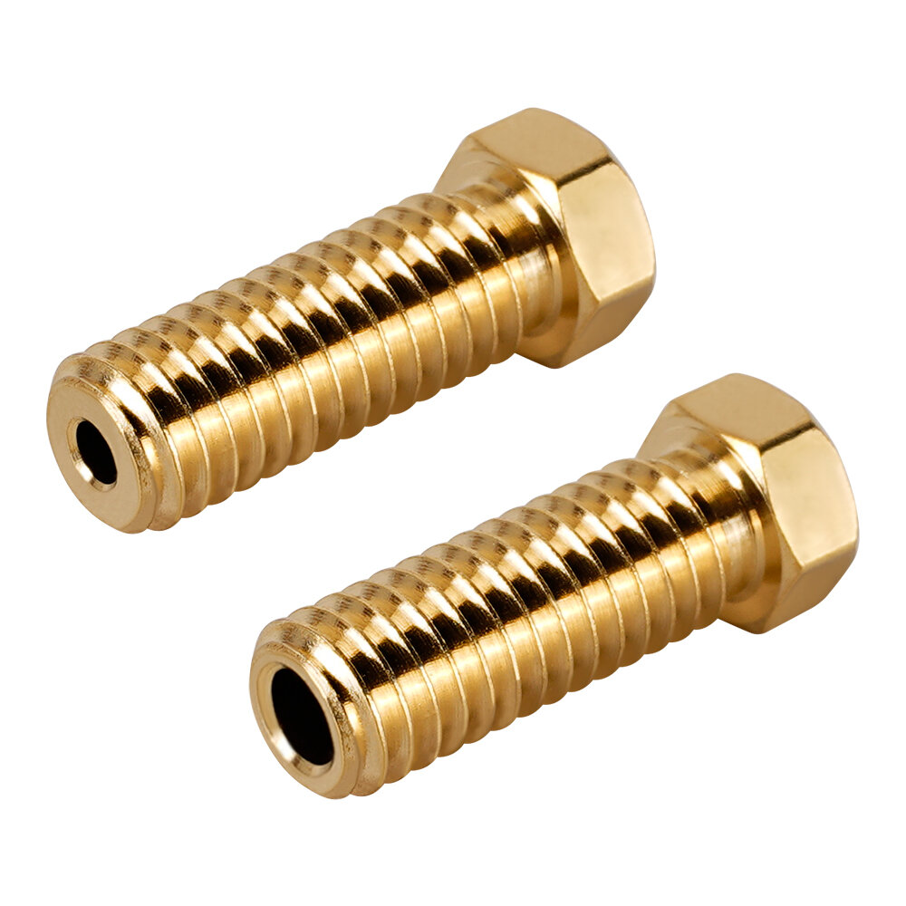 KINGROON E3D Volcano Hard Steel Nozzle Brass M6 Thread 3D Printer Hotend Volcano Nozzle